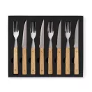 Set de tacamuri, 2502E16022, Vinga, 30.5 x 25 x 2.5 cm, Otel, Maro