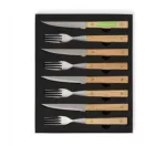 Set de tacamuri, 2502E16022, Vinga, 30.5 x 25 x 2.5 cm, Otel, Maro