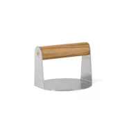   Presa burger, 2502E15845, Vinga, 11 x 10.5 x 8 x ⌀11 cm, Otel, Maro