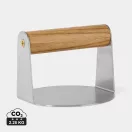 Presa burger, 2502E15845, Vinga, 11 x 10.5 x 8 x ⌀11 cm, Otel, Maro
