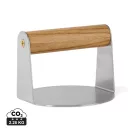 Presa burger, 2502E15845, Vinga, 11 x 10.5 x 8 x ⌀11 cm, Otel, Maro