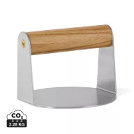   Presa burger, 2502E15845, Vinga, 11 x 10.5 x 8 x ⌀11 cm, Otel, Maro