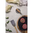 Presa burger, 2502E15845, Vinga, 11 x 10.5 x 8 x ⌀11 cm, Otel, Maro