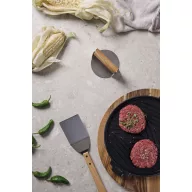   Presa burger, 2502E15845, Vinga, 11 x 10.5 x 8 x ⌀11 cm, Otel, Maro