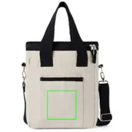   Geanta termoizolanta, 2401E16702, Vinga, 34x25x12 cm, Bumbac, rPET, Crem