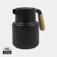   Cana termos, 1200 ml, 2502E16394, Vinga, 18.7 x 13 x 18.5 x ⌀13 cm, Otel, Negru
