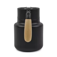   Cana termos, 1200 ml, 2502E16394, Vinga, 18.7 x 13 x 18.5 x ⌀13 cm, Otel, Negru