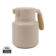   Cana termos, 1200 ml, 2502E16393, Vinga, 18.7 x 13 x 18.5 x ⌀13 cm, Otel, Bej
