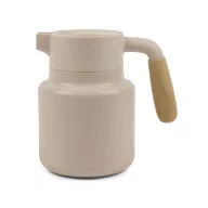   Cana termos, 1200 ml, 2502E16393, Vinga, 18.7 x 13 x 18.5 x ⌀13 cm, Otel, Bej