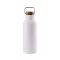 Termos 580 ml, 2401E16552, Vinga, 22xØ7.5 cm, Otel, Lemn, Alb