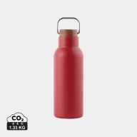   Termos 580 ml, 2401E16550, Vinga, 22xØ7.5 cm, Otel, Lemn, Rosu