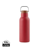   Termos 580 ml, 2401E16550, Vinga, 22xØ7.5 cm, Otel, Lemn, Rosu