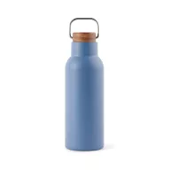   Termos 580 ml, 2401E16548, Vinga, 22xØ7.5 cm, Otel, Lemn, Albastru