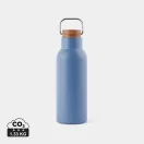 Termos 580 ml, 2401E16548, Vinga, 22xØ7.5 cm, Otel, Lemn, Albastru