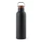 Termos 800 ml, 2401E16553, Vinga, 25.8xØ8 cm, Otel, Lemn, Negru