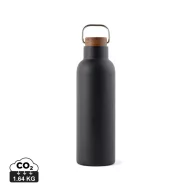   Termos 800 ml, 2401E16553, Vinga, 25.8xØ8 cm, Otel, Lemn, Negru