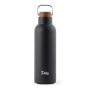 Termos 800 ml, 2401E16553, Vinga, 25.8xØ8 cm, Otel, Lemn, Negru