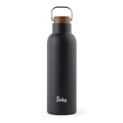 Termos 800 ml, 2401E16553, Vinga, 25.8xØ8 cm, Otel, Lemn, Negru
