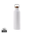 Termos 800 ml, 2401E16558, Vinga, 25.8xØ8 cm, Otel, Lemn, Alb