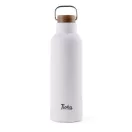 Termos 800 ml, 2401E16558, Vinga, 25.8xØ8 cm, Otel, Lemn, Alb
