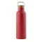 Termos 800 ml, 2401E16556, Vinga, 25.8xØ8 cm, Otel, Lemn, Rosu