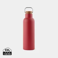   Termos 800 ml, 2401E16556, Vinga, 25.8xØ8 cm, Otel, Lemn, Rosu