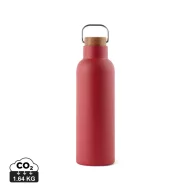   Termos 800 ml, 2401E16556, Vinga, 25.8xØ8 cm, Otel, Lemn, Rosu