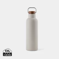   Termos 800 ml, 2401E16555, Vinga, 25.8xØ8 cm, Otel, Lemn, Gri