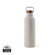   Termos 800 ml, 2401E16555, Vinga, 25.8xØ8 cm, Otel, Lemn, Gri