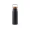Termos 300 ml, 2401E16541, Vinga, 18.6xØ6 cm, Otel, Lemn, Negru