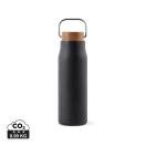 Termos 300 ml, 2401E16541, Vinga, 18.6xØ6 cm, Otel, Lemn, Negru