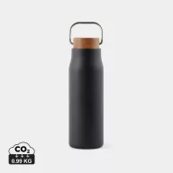   Termos 300 ml, 2401E16541, Vinga, 18.6xØ6 cm, Otel, Lemn, Negru