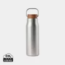 Termos 300 ml, 2401E16545, Vinga, 18.6xØ6 cm, Otel, Lemn, Argintiu