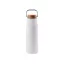 Termos 300 ml, 2401E16546, Vinga, 18.6xØ6 cm, Otel, Lemn, Alb