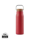 Termos 300 ml, 2401E16544, Vinga, 18.6xØ6 cm, Otel, Lemn, Rosu