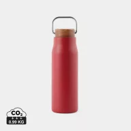   Termos 300 ml, 2401E16544, Vinga, 18.6xØ6 cm, Otel, Lemn, Rosu