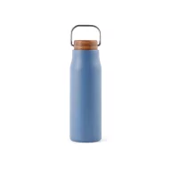   Termos 300 ml, 2401E16542, Vinga, 18.6xØ6 cm, Otel, Lemn, Albastru