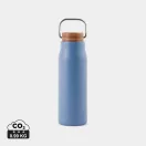 Termos 300 ml, 2401E16542, Vinga, 18.6xØ6 cm, Otel, Lemn, Albastru