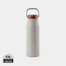Termos 300 ml, 2401E16543, Vinga, 18.6xØ6 cm, Otel, Lemn, Gri
