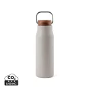 Termos 300 ml, 2401E16543, Vinga, 18.6xØ6 cm, Otel, Lemn, Gri