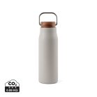 Termos 300 ml, 2401E16543, Vinga, 18.6xØ6 cm, Otel, Lemn, Gri
