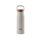 Termos 300 ml, 2401E16543, Vinga, 18.6xØ6 cm, Otel, Lemn, Gri