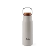   Termos 300 ml, 2401E16543, Vinga, 18.6xØ6 cm, Otel, Lemn, Gri