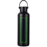   Termos 600 ml, 2509E16998, Vinga, 23.5xØ 7.4 cm, Otel, Polipropilena, Negru