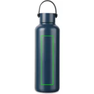   Termos 600 ml, 2509E17001, Vinga, 23.5xØ 7.4 cm, Otel, Polipropilena, Albastru navy