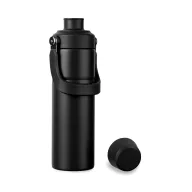   Termos 600 ml, 2509E17007, Vinga, 25.8xØ 7.2 cm, Otel, Polipropilena, Negru
