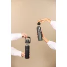 Termos 600 ml, 2509E17007, Vinga, 25.8xØ 7.2 cm, Otel, Polipropilena, Negru