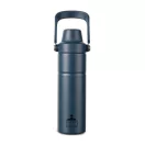 Termos 600 ml, 2509E17010, Vinga, 25.8xØ 7.2 cm, Otel, Polipropilena, Albastru navy