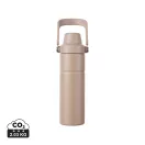 Termos 600 ml, 2509E17009, Vinga, 25.8xØ 7.2 cm, Otel, Polipropilena, Bej greige