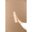 Termos 600 ml, 2509E17009, Vinga, 25.8xØ 7.2 cm, Otel, Polipropilena, Bej greige